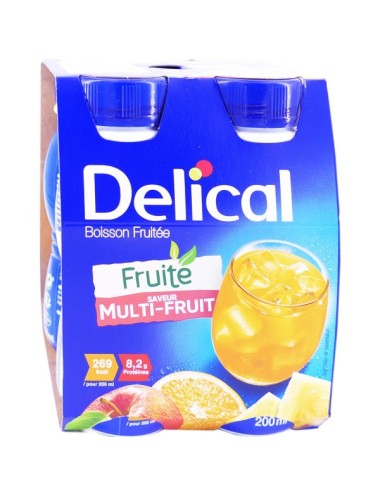 Delical boisson fruitée HC multifruits LACTALIS