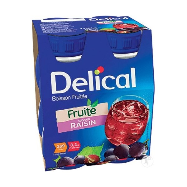 Delical boisson fruitée HC raisin LACTALIS