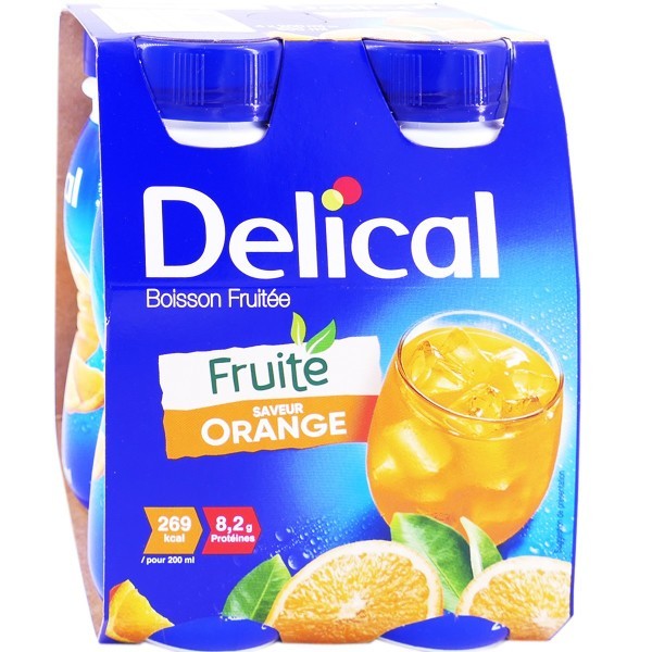 Delical boisson fruitée HC orange LACTALIS Delical boisson fruitée HC orange LACTALIS