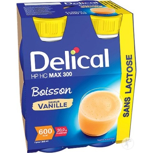 Delical boisson max 300 sans lactose vanille LACTALIS