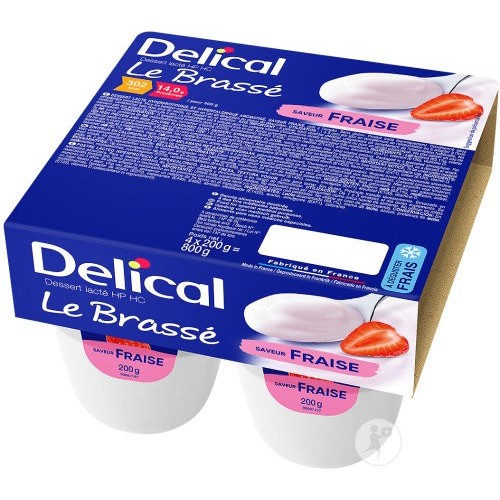 Delical le brassé HP/HC UC Fraise LACTALIS