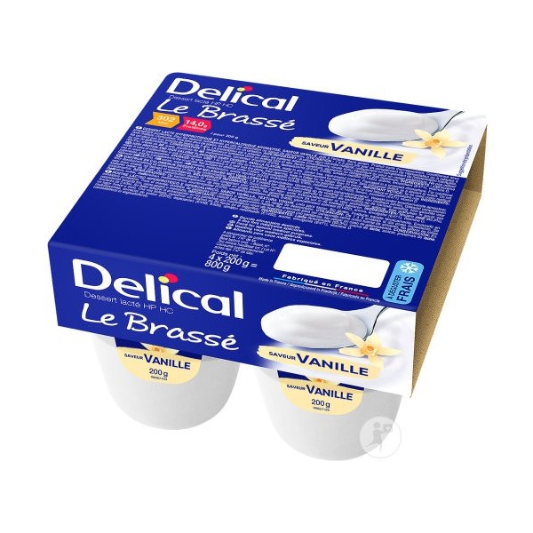 Delical le brassé HP/HC UC Vanille LACTALIS Delical le brassé HP/HC UC Vanille LACTALIS