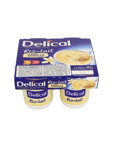 Delical riz au lait UC Vanille LACTALIS