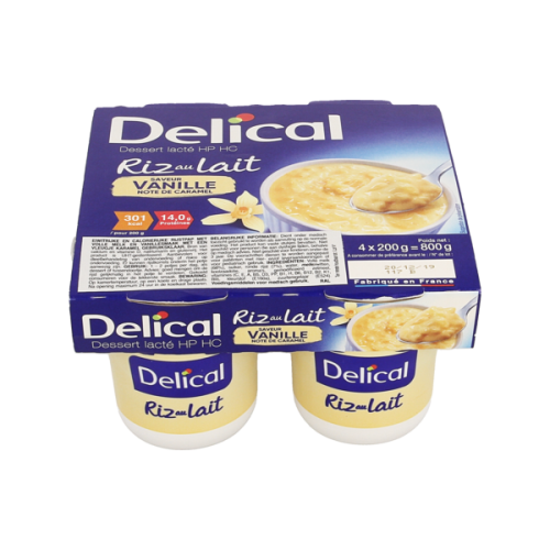 Delical riz au lait UC Vanille LACTALIS