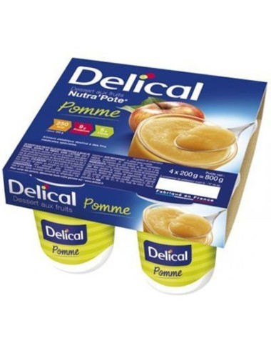 Delical dessert aux fruits Nutra'Pote UC Pomme LACTALIS