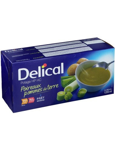 Delical potage HP HC Carottes Tomates LACTALIS