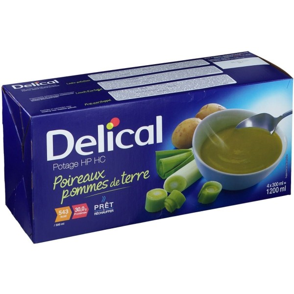 Delical potage HP HC Poireaux Pomme de terre LACTALIS Delical potage HP HC Poireaux Pomme de terre LACTALIS