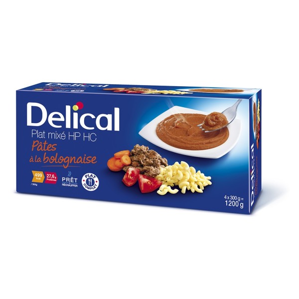 Delical Nutra'mix HP HC Pâtes bolognaise LACTALIS Delical Nutra'mix HP HC Pâtes bolognaise LACTALIS