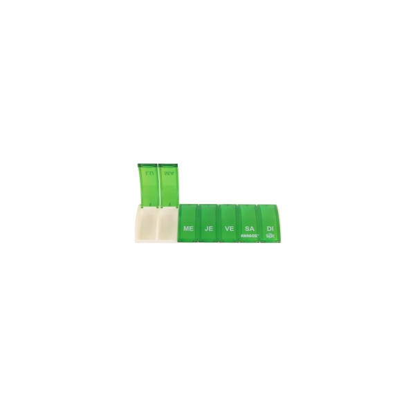 Pilulier journalier cases Box7 vert BIVEA Pilulier journalier cases Box7 vert BIVEA