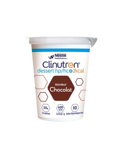 Clinutren dessert HP/HC + complément nutritionnel chocolat NESTLE