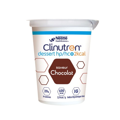 Clinutren dessert HP/HC + complément nutritionnel chocolat NESTLE