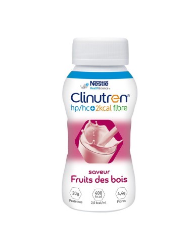 Clinutren boisson lactée HP/HC+ Fruits des bois NESTLE