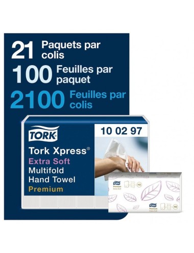 Essuie mains TORK Premium H2 - 100297