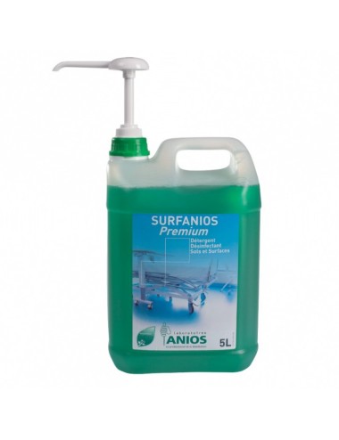 Surfanios Premium Bidon de 5 L avec pompe doseuse ANIOS