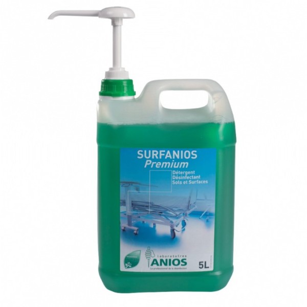 Surfanios Premium Bidon de 5 L avec pompe doseuse ANIOS