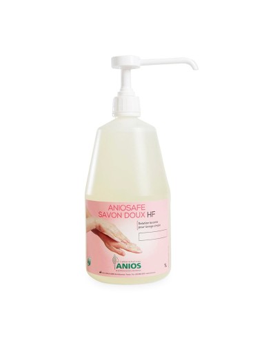 Savon doux HF Aniosafe 1 L avec pompe ANIOS