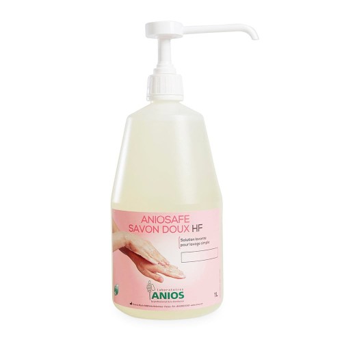 Savon doux HF Aniosafe 1 L avec pompe ANIOS