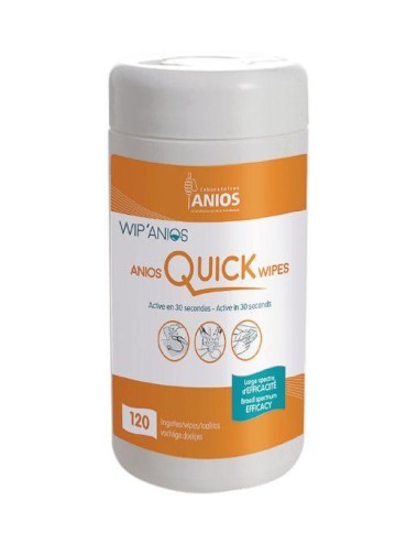 Boîte de 120 lingettes Anios Quick Wipes