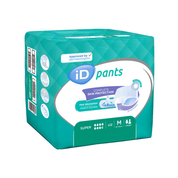 Paquet iD Pants Super Taille M ONTEX Paquet iD Pants Super Taille M ONTEX