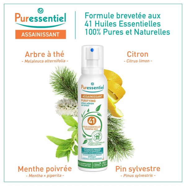 Promo spray assainissant Puressentiel 200ml - Pharmacie Stassen