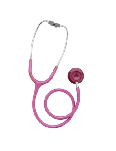 Stéthoscope Dual Pulse double pavillon rose bougainvillier SPENGLER