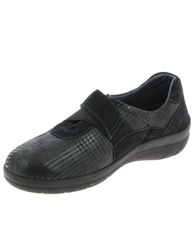 Chaussures orthopédiques Chut Vanina_Hv noir vue de côté PODOWELL