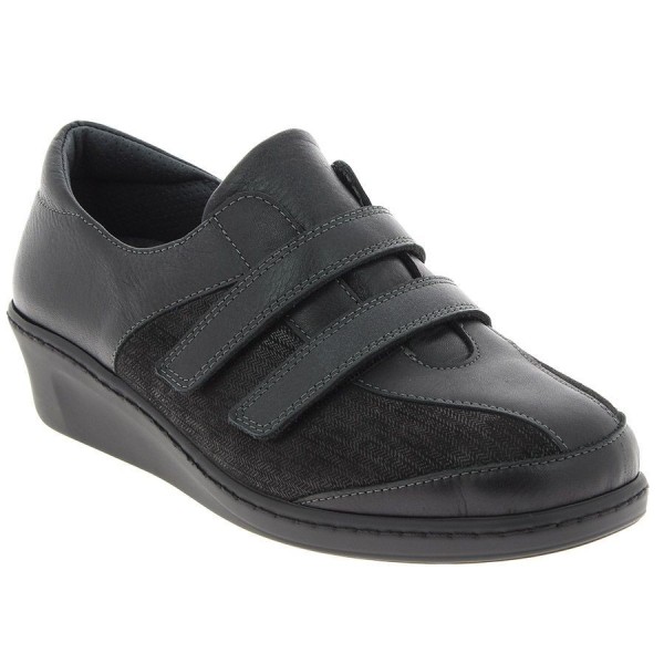 Chaussures fermées Chut Stina noir vue de côté PODOWELL Chaussures fermées Chut Stina noir vue de côté PODOWELL