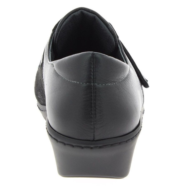 Chaussures fermées Chut Stina noir vue de derrière PODOWELL Chaussures fermées Chut Stina noir vue de derrière PODOWELL