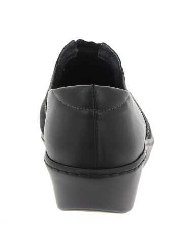 Chaussures fermées Chut Stelly noir vue de derrière PODOWELL
