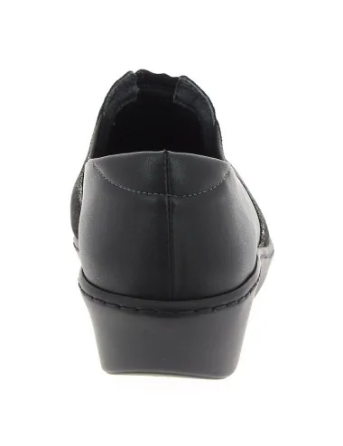 Chaussures fermées Chut Stelly noir vue de derrière PODOWELL