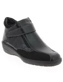Chaussures bottines orthopédiques Chut SOIZIC noir vue de côté PODOWELL
