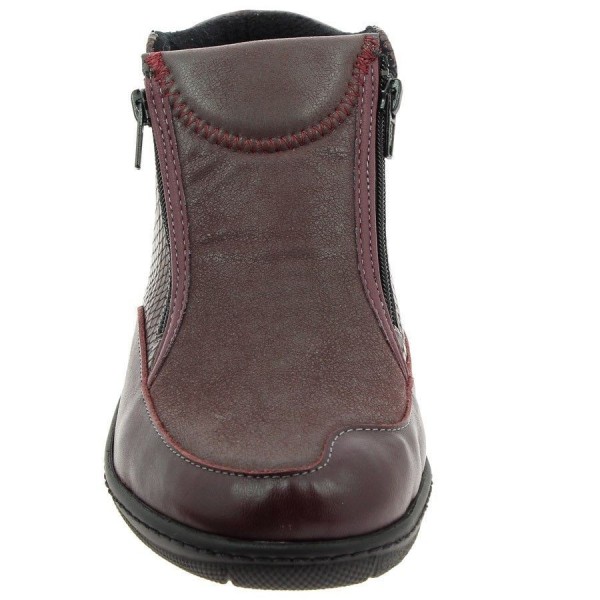 Chaussures orthopédiques bottines chut Marjorie vue de face PODOWELL Chaussures orthopédiques bottines chut Marjorie vue de face PODOWELL