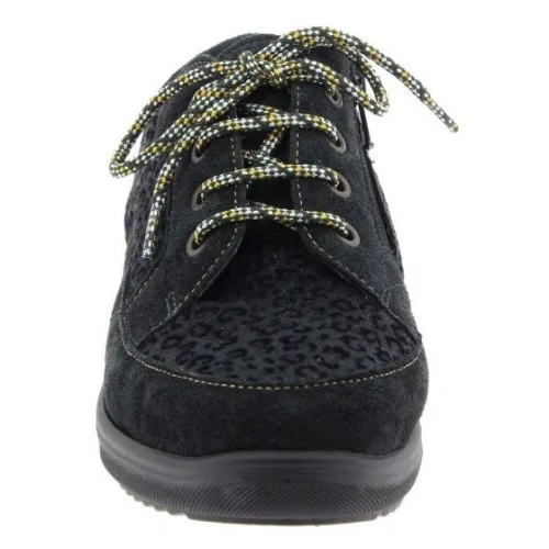 Chaussures orthopédiques à lacet et zip CHUT Sharona vue de côté PODOWELL