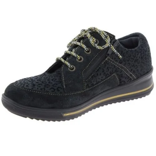 Chaussures orthopédiques à lacet et zip CHUT Sharona vue de côté PODOWELL