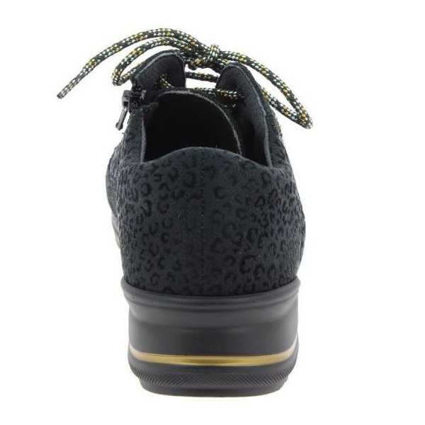 Chaussures orthopédiques à lacet et zip CHUT Sharona vue de derrière PODOWELL Chaussures orthopédiques à lacet et zip CHUT Sharona vue de derrière PODOWELL