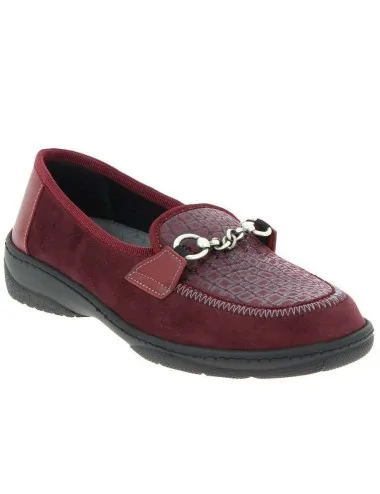 Chaussures orthopédiques Chut Maeliss Bordeaux vue de côté PODOWELL