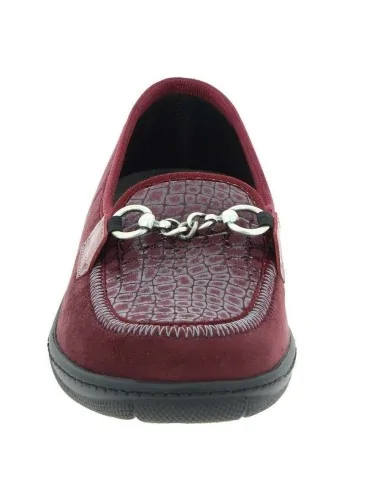 Chaussures orthopédiques Chut Maeliss Bordeaux vue de face PODOWELL