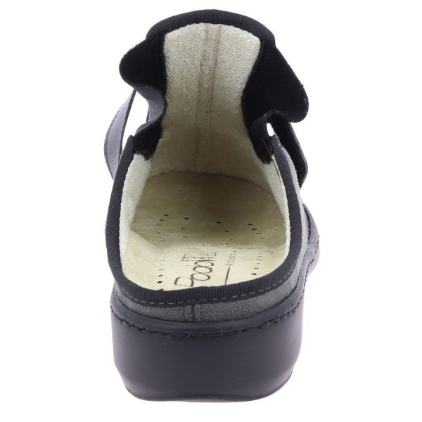 Chaussons orthopédiques AXEL gris vue de derrière PODOWELL Chaussons orthopédiques AXEL gris vue de derrière PODOWELL