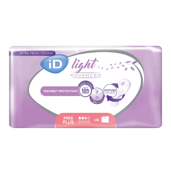 Paquet iD Light advanced Mini Plus ONTEX Paquet iD Light advanced Mini Plus ONTEX