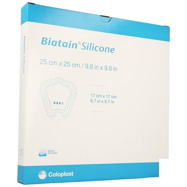 Biatain Silicone Sacrum 25 x 25 cm COLOPLAST Biatain Silicone Sacrum 25 x 25 cm COLOPLAST