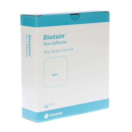 Biatain pansement non adhésive 10x10 cm COLOPLAST