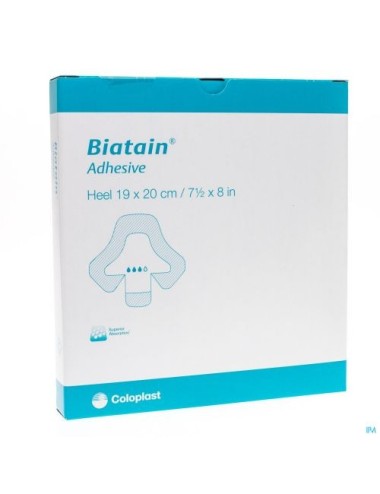 Biatain pansement adhésive talon 19 x 20 cm COLOPLAST