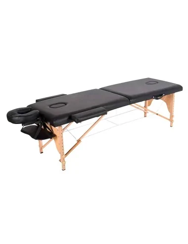 Table de massage pliante en Bois Notia noir JOLETI