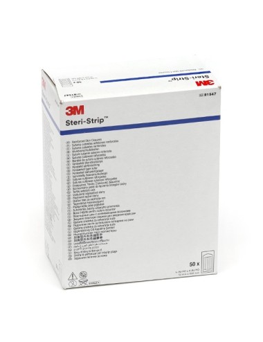 STERI-STRIP - SUTURES CUTANEES ADHESIVES STERILES - 100X12 MM POCHETTE DE 6 STR1547