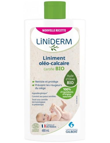 Liniderm Liniment Oléo-calcaire 480 ml GILBERT HEALTHCARE