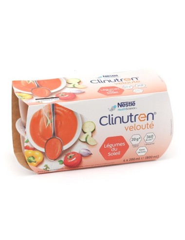 Clinutren soupe velouté Carottes Potiron NESTLE