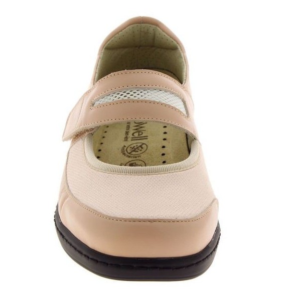 Chaussures à brides chut Sophia rose vue de face PODOWELL Chaussures à brides chut Sophia rose vue de face PODOWELL