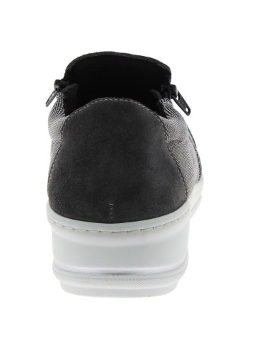 Baskets chut Stefy gris vue de derrière PODOWELL
