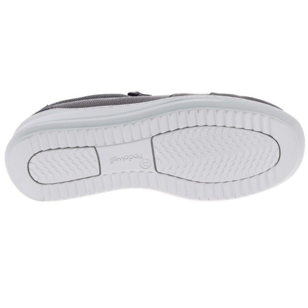Baskets chut Stefy gris vue de dessous PODOWELL Baskets chut Stefy gris vue de dessous PODOWELL