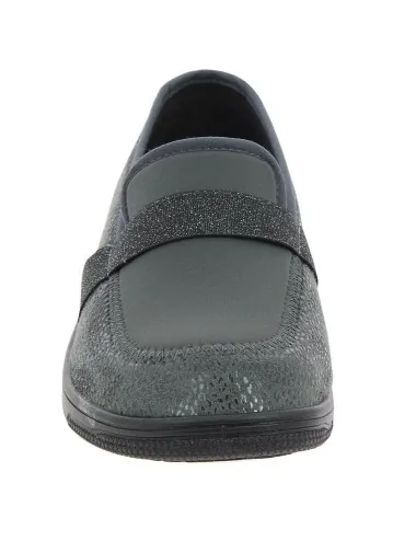 Mocassins pour femme CHUT NELIA Gris Podowell vue de face